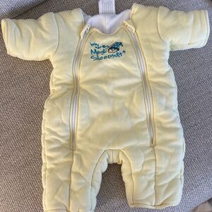 Gently used Yellow Baby Merlin’s Magic Sleepsuit